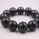 Agate Bracelet 18mm Round Bead Chain 55-60mm