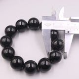 Agate Bracelet 18mm Round Bead Chain 55-60mm