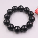 Agate Bracelet 18mm Round Bead Chain 55-60mm