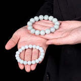 Burma Jade Bracelet Men Women Healing Gemstone Fine Jewelry