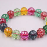 Tourmaline Bracelet 12mm Bead Chain 55-60mm Woman