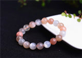 Mixed Moonstone Beaded Bracelet 8mm 10mm 12mm Bangle