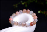 Mixed Moonstone Beaded Bracelet 8mm 10mm 12mm Bangle