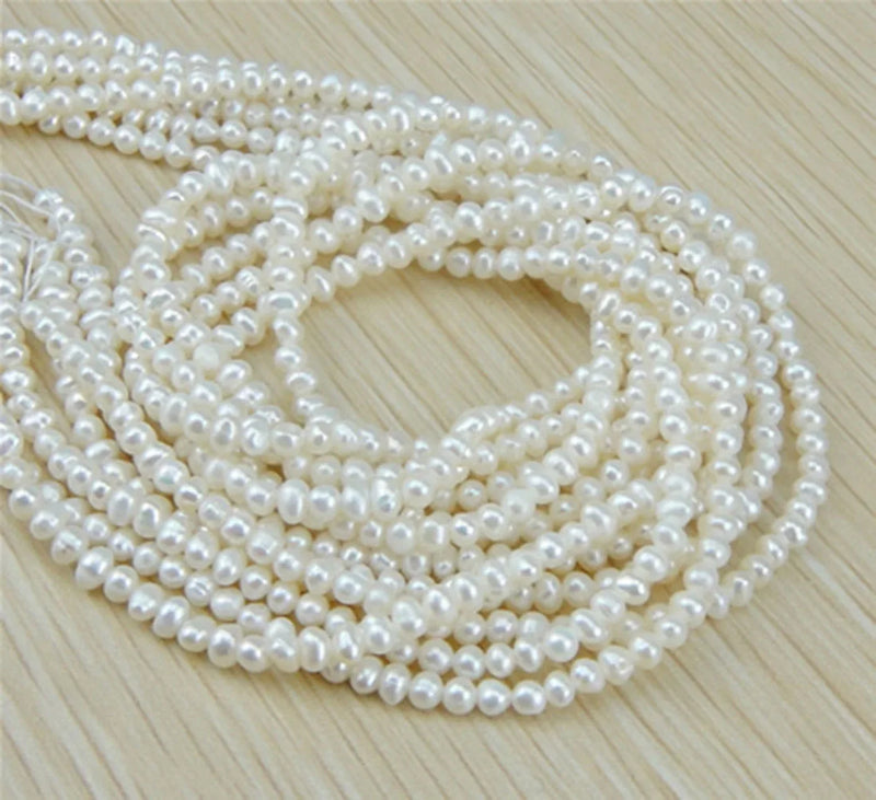 Genuine Freshwater Pearl Beads for Jewelry Making