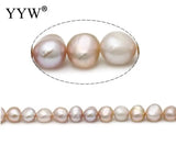 Pink Potato Pearl Loose Beads For Jewelry Making Findings