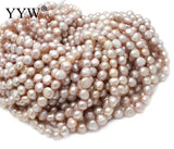 Pink Potato Pearl Loose Beads For Jewelry Making Findings