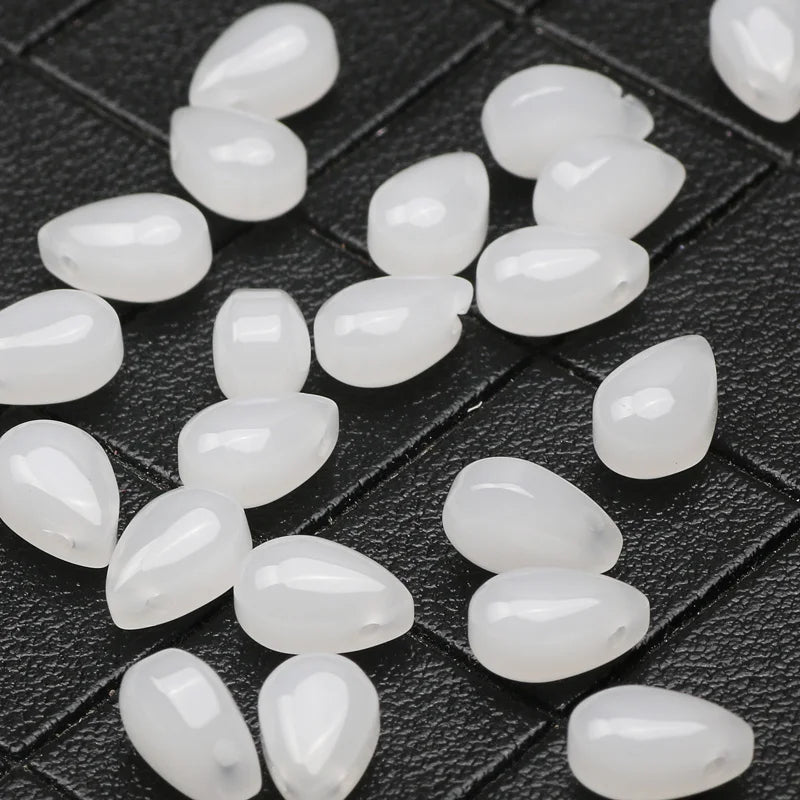Gradient Water Drop Shape Beads 6x9mm Czech Glass Beads