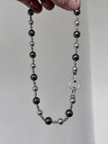 Gradient Pearl 925 Silver Chain, Unique High Sense