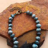 Natural Jaspers Graduated Beads Necklace for Women