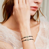 Graduation Card Bracelets Gift Adjustable Wax String Bracelets