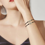 Graduation Card Bracelets Gift Adjustable Wax String Bracelets