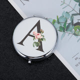 Personalized Handheld Bathroom Folding Compact Makeup Mirror