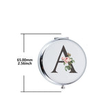 Personalized Handheld Bathroom Folding Compact Makeup Mirror