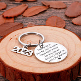 Graduation Gift Keychain for Daughter Son High School College Students