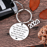 Graduation Gift Keychain for Daughter Son High School College Students