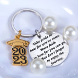 Class Of 2022 Graduation Keychain Inspirational Gift for Graduate