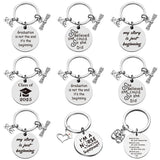 Graduation Senior Key Chain Stainless Steel Keychain Keyring