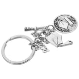 Graduation Key Chain Backpack Charm Handbag Decorative Purse Gift