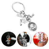 Graduation Key Chain Bag Keychain for Charm Graduate Backpack Purse