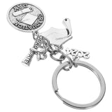 Graduation Key Chain Bag Keychain for Charm Graduate Backpack Purse