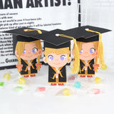 Graduation Party Candy Chocolate Box Doctor Hat Gift Packaging Boxes