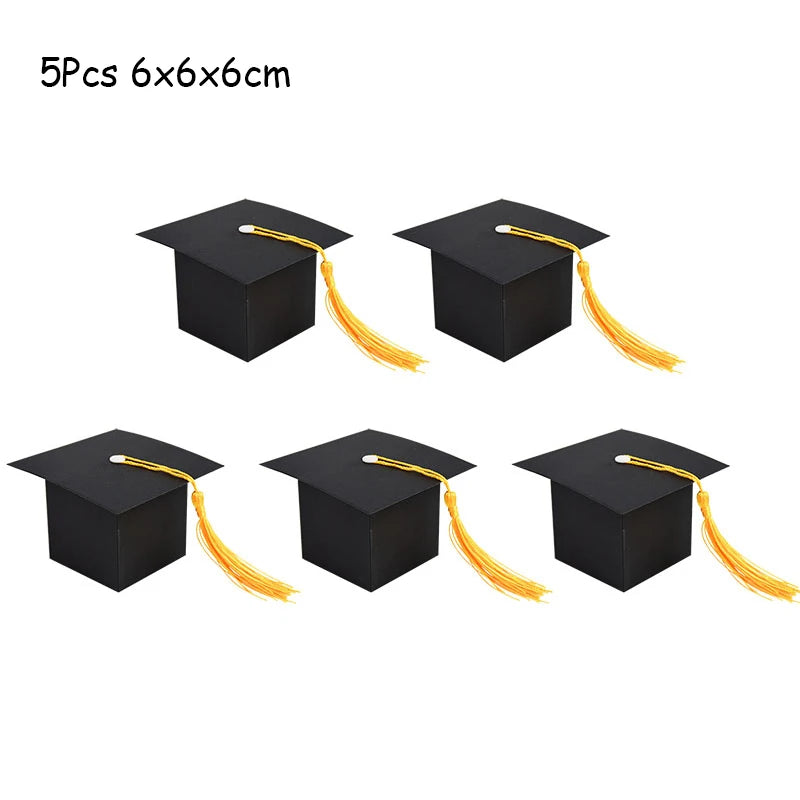 Graduation Party Candy Chocolate Box Doctor Hat Gift Packaging Boxes