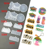 Graduation Season Hat Keychain Resin Mold
