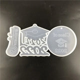 Graduation Season Hat Keychain Resin Mold