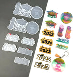 Graduation Season Hat Keychain Resin Mold