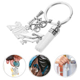 Graduation Season Keychain Gift Charm Women's Zinc Alloy Miss Keychain