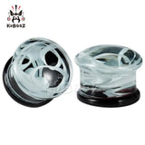 Grainy Stone Ear Gagues Stretchers Flesh Body Jewelry Earring Expanders