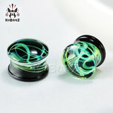 Grainy Stone Ear Gagues Stretchers Flesh Body Jewelry Earring Expanders