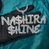 Customised Zirconia Name Necklace for Men Women