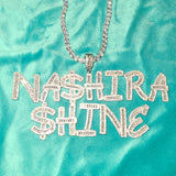 Customised Zirconia Name Necklace for Men Women
