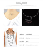 Mom Pendant Necklace Mother Daughter Heart Women Jewelry Gift