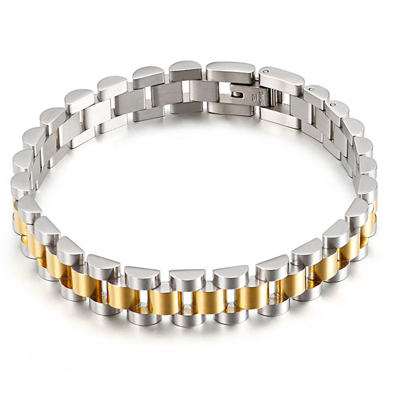 Granny 10mm Stainless Steel Watch Band Bangle Jewelry