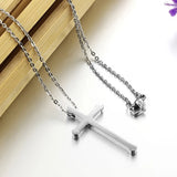 Granny Charming Silver/Gold Chain Cross Stainless Steel Necklace