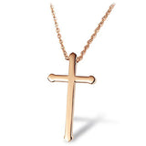 Granny Charming Silver/Gold Chain Cross Stainless Steel Necklace