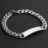 Granny Price Men's Women's ID Bracelet 316L Stainless Steel Bracelet