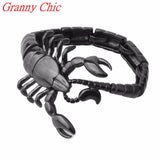 Men's Stainless Steel Scorpion Bracelet Masculina Mens Bracelet