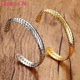 Granny High Arrival Women Girl's Large Silver/Gold Cuff Bracelet Bangle