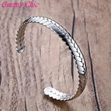 Granny High Arrival Women Girl's Large Silver/Gold Cuff Bracelet Bangle