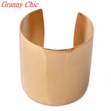 Granny Wide Arm Cuff Bangle Bracelet