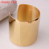Granny Wide Arm Cuff Bangle Bracelet