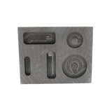 Graphite Crucible Ingot Bar Round Coin Mold for Melting and Casting