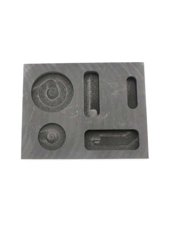 Graphite Crucible Ingot Bar Round Coin Mold for Melting and Casting
