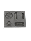Graphite Crucible Ingot Bar Round Coin Mold for Melting and Casting
