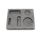 Graphite Crucible Ingot Bar Round Coin Mold for Melting and Casting