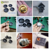 Graphite Crucible Mold Flower Shape Ingot Mold for Silver Jewelry