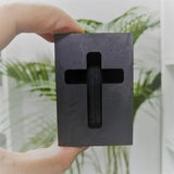 Graphite Ingot Bar Cross Shape Metal Melting Casting Mold
